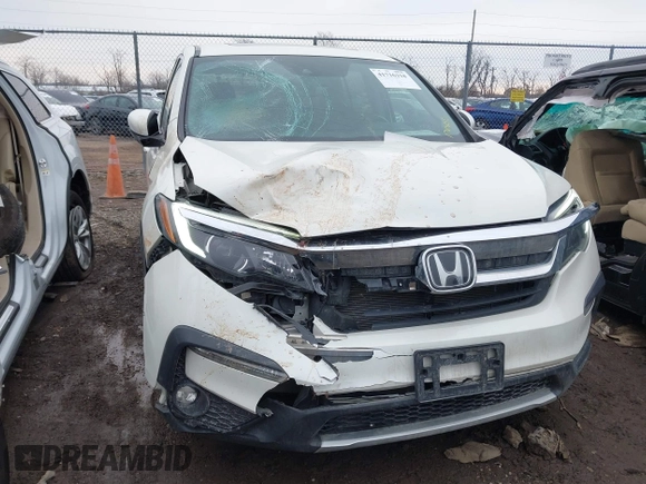2019 Honda Pilot EX-L with VIN 5FNYF6H59KB032437, listed as a IAAI auction lot 41716318 with 103,556 mi miles. Bid and sale history available at carsss.com. Image 6.
