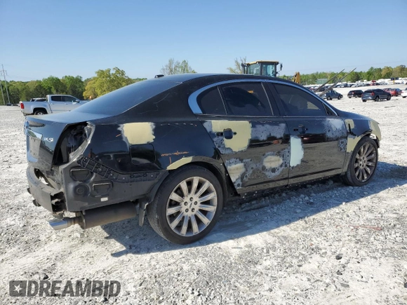 2011 Lincoln MKS with VIN 1LNHL9DR7BG615397, listed as a Copart auction lot 52047015 with 111,720 mi miles and Salvage Title. Bid and sale history available at DreamBid. Image 3.