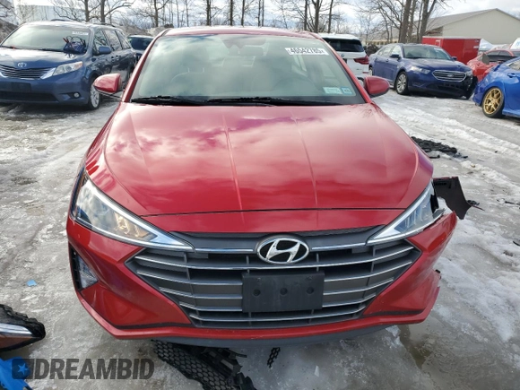 2020 Hyundai Elantra SE with VIN 5NPD74LF2LH620506, listed as a Copart auction lot 46542785 with 127,556 mi miles and Salvage Title. Bid and sale history available at carsss.com. Image 5.