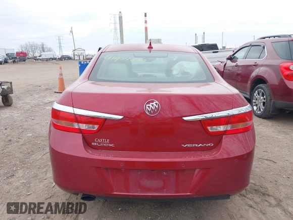 2014 Buick Verano Leather Group with VIN 1G4PS5SK6E4121597, listed as a IAAI auction lot 41904850 with 116,905 mi miles. Bid and sale history available at carsss.com. Image 15.