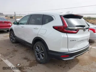 2022 Honda CR-V EX with VIN 7FARW2H50NE052730, listed as a IAAI auction lot 40717699 with 19,514 mi miles. Bid and sale history available at carsss.com. Image 3.