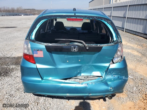 2013 Honda Fit with VIN JHMGE8H31DC056013, listed as a Copart auction lot 48744705 with 162,674 mi miles and Salvage Title. Bid and sale history available at carsss.com. Image 6.