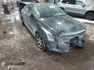 2016 Cadillac ATS Sedan Luxury Collection RWD with VIN 1G6AB5RX1G0181103, listed as a IAAI auction lot 41621993 with 157,586 mi miles. Bid and sale history available at carsss.com. Image 1.