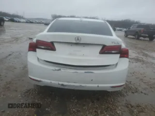 2015 Acura TLX V6 Tech with VIN 19UUB2F57FA024374, listed as a Copart auction lot 45148025 with 128,945 mi miles and Salvage Title. Bid and sale history available at carsss.com. Image 6.