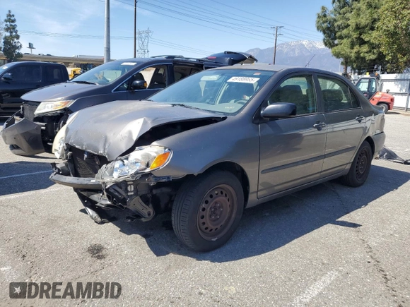 2008 Toyota Corolla CE with VIN 1NXBR32E68Z038695, listed as a Copart auction lot 49188965 with 255,802 mi miles and Salvage Title. Bid and sale history available at DreamBid. Image 1.