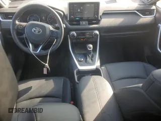 2021 Toyota RAV4 Hybrid LE with VIN 4T3B6RFV4MU046625, listed as a Copart auction lot 65589185 with 47,307 mi miles and Salvage title. Bid and sale history available at DreamBid. Image 8.