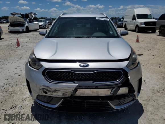 2017 Kia Niro LX with VIN KNDCB3LC8H5091046, listed as a Copart auction lot 63559304 with 79,530 mi miles and Salvage Title. Bid and sale history available at DreamBid. Image 5.