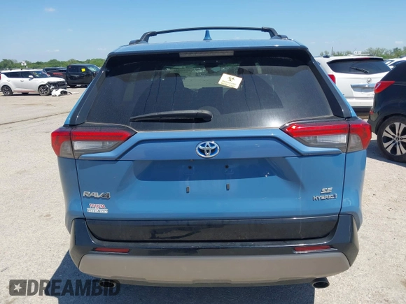 2023 Toyota RAV4 Hybrid SE with VIN 4T3T6RFV6PU130213, listed as a IAAI auction lot 42066860 with Not provided miles and . Bid and sale history available at DreamBid. Image 17.