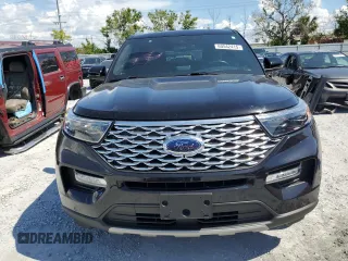 2021 Ford Explorer Platinum with VIN 1FM5K8HC7MGB00084, listed as a Copart auction lot 60542415 with 36,688 mi miles and Salvage title. Bid and sale history available at DreamBid. Image 5.