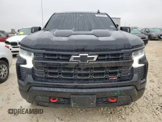 2022 Chevrolet Silverado 1500 LT Trail Boss with VIN 3GCUDFET5NG654765, listed as a Copart auction lot 82947694 with 77,747 mi miles and Salvage Title. Bid and sale history available at DreamBid. Image 5.