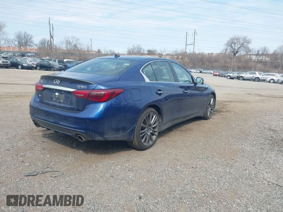 2019 Infiniti Q50 Red Sport 400 с VIN JN1FV7AR5KM830361, выставлен на аукционе IAAI как лот 41775286 с пробегом 51 613 миль миль и . История ставок и продаж доступна на DreamBid. Изображение 4.