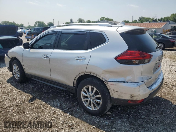 2017 Nissan Rogue SV with VIN KNMAT2MV8HP578377, listed as a Copart auction lot 62179905 with 131,663 mi miles and Salvage title. Bid and sale history available at DreamBid. Image 2.