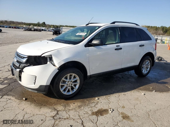 2014 Ford Edge SE with VIN 2FMDK3GCXEBB16644, listed as a Copart auction lot 48817375 with 222,293 mi miles and Salvage Title. Bid and sale history available at carsss.com. Image 1.