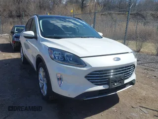 2022 Ford Escape Titanium with VIN 1FMCU9J93NUA99685, listed as a IAAI auction lot 41867437 with 36,987 mi miles and . Bid and sale history available at DreamBid. Image 1.