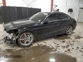 2018 Mercedes-Benz C 300 with VIN 55SWF4KB9JU258906, listed as a Copart auction lot 49953165 with 40,492 mi miles and Salvage Title. Bid and sale history available at DreamBid. Image 1.