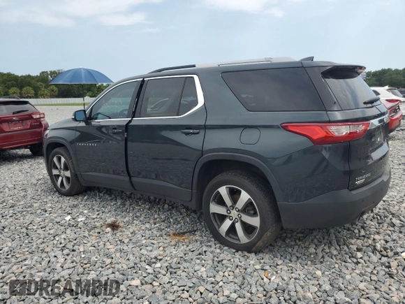 2018 Chevrolet Traverse LT z VIN 1GNERHKW2JJ135754, wystawiony jako Copart lot #59039325 z przebiegiem 244 932 mil mil oraz Czysty tytuł • Clean title. Historia ofert i sprzedaży dostępna na DreamBid. Obrazek 2.