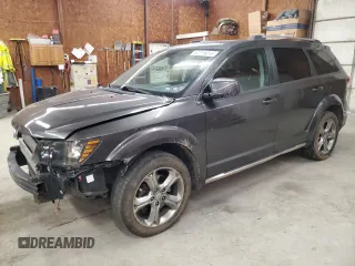 2016 Dodge Journey Crossroad with VIN 3C4PDCGG2GT146470, listed as a Copart auction lot 62716015 with 123,051 mi miles and Salvage title. Bid and sale history available at DreamBid. Image 1.