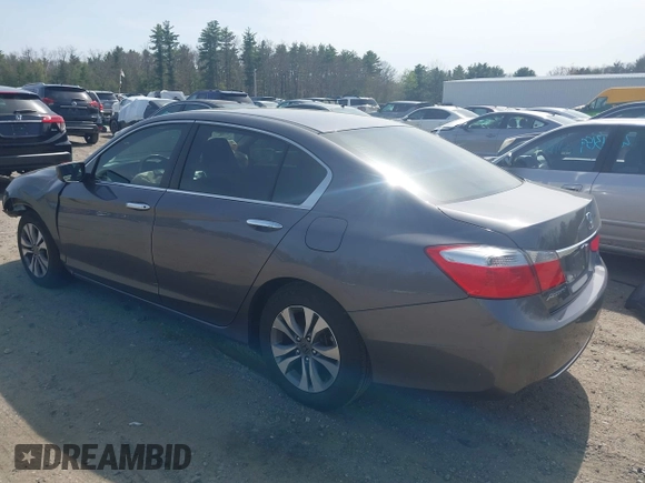 2014 Honda Accord LX with VIN 1HGCR2F39EA286238, listed as a IAAI auction lot 42145944 with 126,385 mi miles and . Bid and sale history available at carsss.com. Image 3.