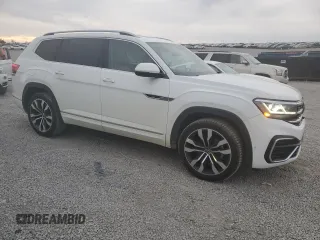 2021 Volkswagen Atlas SEL Premium R-Line с VIN 1V2FR2CA0MC561253, выставлен на аукционе Copart как лот 51237035 с пробегом 52 229 миль миль и Списание • Salvage title. История ставок и продаж доступна на DreamBid. Изображение 4.