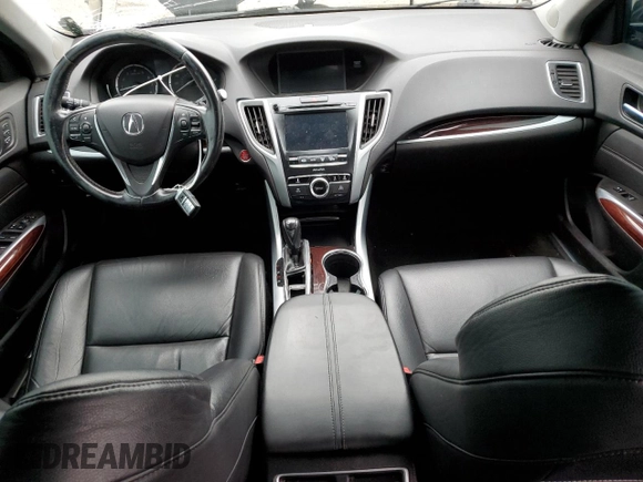 2017 Acura TLX with VIN 19UUB1F34HA007169, listed as a Copart auction lot 85472194 with 0 mi miles and Salvage Title. Bid and sale history available at carsss.com. Image 8.