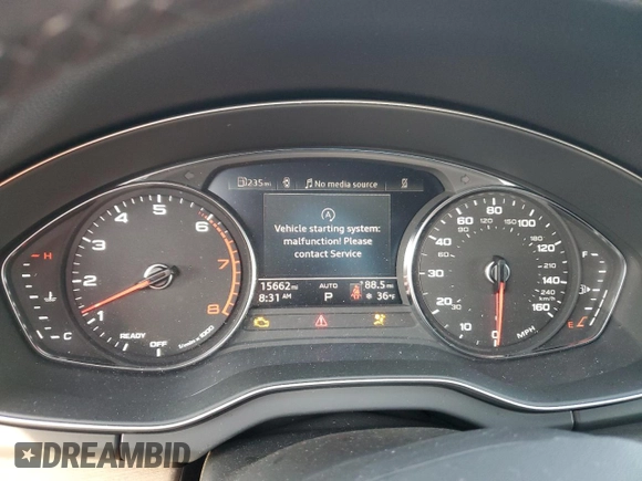 2023 Audi Q5 S line Premium with VIN WA1GAAFY1P2118579, listed as a Copart auction lot 43068015 with 15,662 mi miles and Salvage title. Bid and sale history available at DreamBid. Image 9.