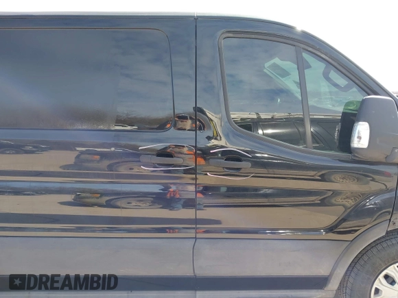 2023 Ford Transit Cargo with VIN 1FTYE1Y89PKB02836, listed as a IAAI auction lot 41736881 with 66,915 mi miles. Bid and sale history available at carsss.com. Image 14.