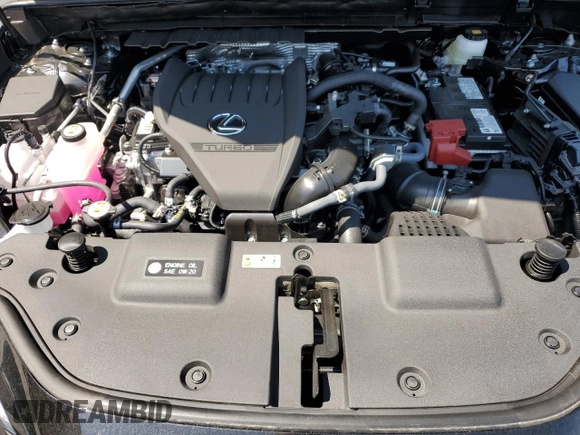 2025 Lexus NX 350 Premium with VIN 2T2GGCEZ1SC073837, listed as a Copart auction lot 53096925 with 304 mi miles and Salvage title. Bid and sale history available at DreamBid. Image 12.