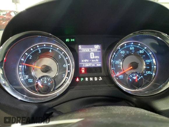 2015 Chrysler Town & Country Touring-L with VIN 2C4RC1CG6FR506525, listed as a Copart auction lot 53140895 with 113,647 mi miles and Salvage Title. Bid and sale history available at carsss.com. Image 9.