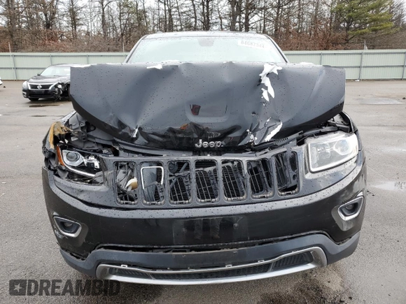 2015 Jeep Grand Cherokee Limited with VIN 1C4RJFBG6FC136626, listed as a Copart auction lot 84687344 with 128,987 mi miles and Salvage Title. Bid and sale history available at carsss.com. Image 5.