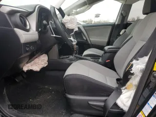 2018 Toyota RAV4 XLE with VIN 2T3RFREV0JW829291, listed as a Copart auction lot 47640525 with 115,633 mi miles and Salvage Title. Bid and sale history available at carsss.com. Image 7.