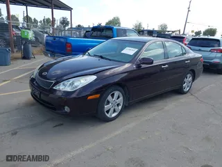 2005 Lexus ES 330 with VIN JTHBA30G455131431, listed as a IAAI auction lot 41900309 with 1 mi miles. Bid and sale history available at carsss.com. Image 2.