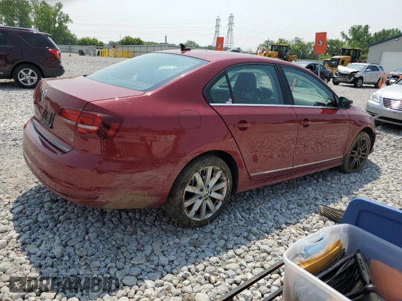 2017 Volkswagen Jetta SEL with VIN 3VWL17AJ4HM219866, listed as a Copart auction lot 60503545 with 92,738 mi miles and Salvage title. Bid and sale history available at DreamBid. Image 3.