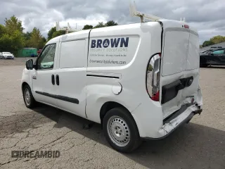 2022 Ram ProMaster City Cargo Tradesman with VIN ZFBHRFAB1N6X35444, listed as a Copart auction lot 71924654 with Not Provided miles and Salvage Title. Bid and sale history available at DreamBid. Image 2.
