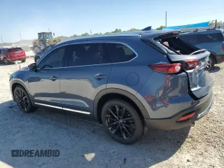 2023 Mazda CX-9 Carbon Edition with VIN JM3TCBDY8P0653953, listed as a Copart auction lot 48810905 with 27,677 mi miles and Salvage title. Bid and sale history available at DreamBid. Image 2.