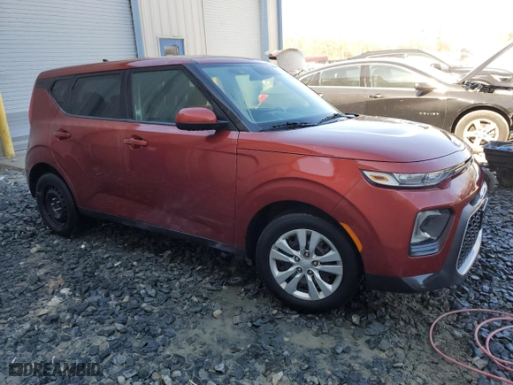 2020 Kia Soul LX with VIN KNDJ23AU2L7098851, listed as a Copart auction lot 50716135 with 140,317 mi miles and Clean Title. Bid and sale history available at carsss.com. Image 4.