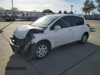 2007 Nissan Versa 1.8 S with VIN 3N1BC13E77L394464, listed as a Copart auction lot 49515385 with 415,885 mi miles and Salvage Title. Bid and sale history available at carsss.com. Image 1.