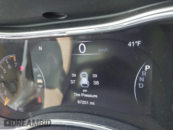 2019 Jeep Grand Cherokee Limited X with VIN 1C4RJFBGXKC620812, listed as a IAAI auction lot 41776960 with 67,251 mi miles and . Bid and sale history available at DreamBid. Image 7.