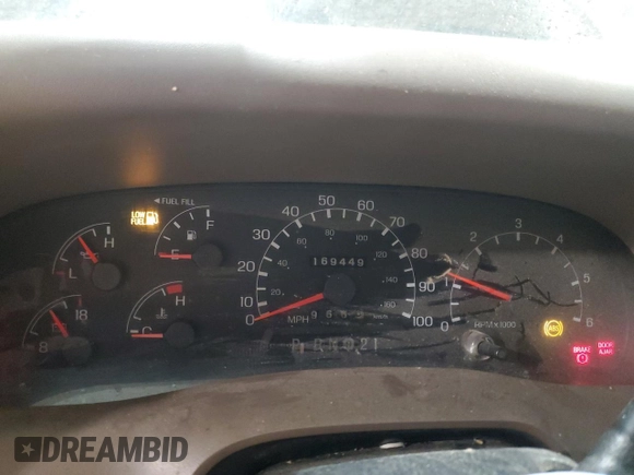 1999 Ford F-350 XL with VIN 1FTSX31S9XEA95645, listed as a Copart auction lot 43423285 with 169,449 mi miles and Salvage Title. Bid and sale history available at DreamBid. Image 9.