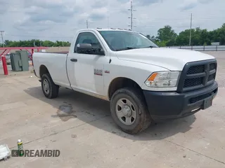 2018 Ram 2500 Tradesman z VIN 3C6MR5AJ2JG308366, wystawiony jako IAAI lot #42381715 z przebiegiem 152 383 mil mil oraz . Historia ofert i sprzedaży dostępna na DreamBid. Obrazek 1.