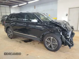 2024 Volkswagen Tiguan with VIN 3VVTB7AXXRM217272, listed as a Copart auction lot 64367425 with 8,015 mi miles and Salvage title. Bid and sale history available at DreamBid. Image 4.