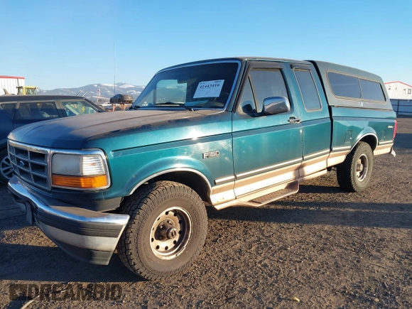 1995 Ford F-150 z VIN 1FTEX14H7SKA83280, wystawiony jako IAAI lot #41443410 z przebiegiem 334 830 mil mil oraz . Historia ofert i sprzedaży dostępna na DreamBid. Obrazek 2.