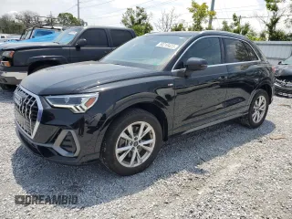2023 Audi Q3 S line Premium Plus with VIN WA1EECF39P1068693, listed as a Copart auction lot 58210425 with 29,088 mi miles and Salvage title. Bid and sale history available at DreamBid. Image 1.