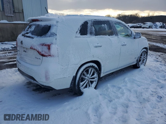 2015 Kia Sorento SX Limited with VIN 5XYKWDA73FG599957, listed as a Copart auction lot 89284775 with 48,010 mi miles and Clean Title. Bid and sale history available at carsss.com. Image 3.