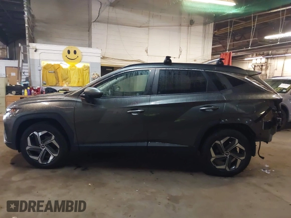 2023 Hyundai Tucson SEL with VIN 5NMJFCAE8PH177839, listed as a IAAI auction lot 41947776 with 38,014 mi miles and . Bid and sale history available at DreamBid. Image 14.
