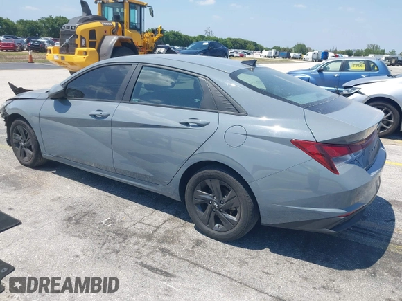 2023 Hyundai Elantra SEL with VIN KMHLM4AG9PU444013, listed as a IAAI auction lot 41933580 with 56,709 mi miles and . Bid and sale history available at DreamBid. Image 3.