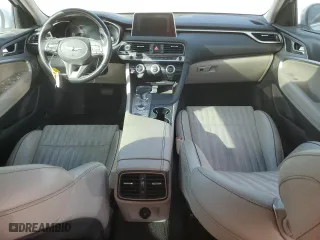 2020 Genesis G70 2.0T with VIN KMTG34LA9LU046717, listed as a Copart auction lot 45105765 with 65,034 mi miles and Non Repairable. Bid and sale history available at carsss.com. Image 8.