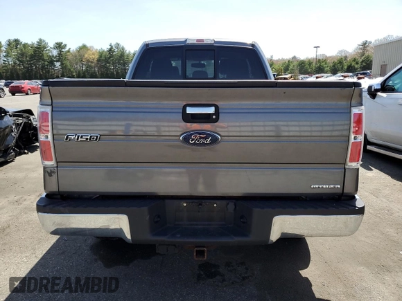 2013 Ford F-150 XL with VIN 1FTFX1EF1DFC37818, listed as a Copart auction lot 54352165 with 260,893 mi miles and Salvage title. Bid and sale history available at DreamBid. Image 6.