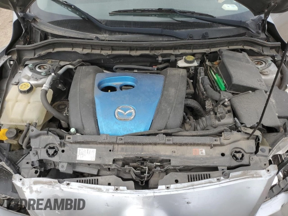 2012 Mazda 3 i Touring with VIN JM1BL1V74C1700744, listed as a Copart auction lot 47706935 with 164,797 mi miles and Salvage Title. Bid and sale history available at DreamBid. Image 12.