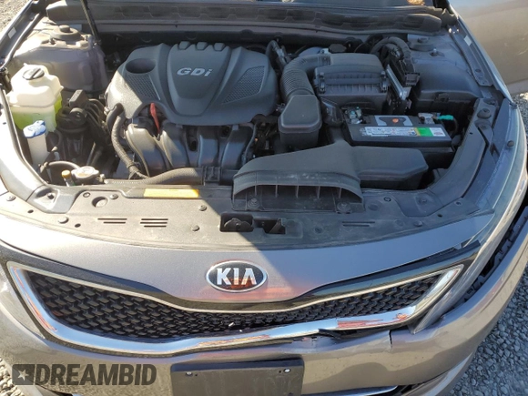 2015 Kia Optima SX with VIN 5XXGR4A7XFG510483, listed as a Copart auction lot 47249794 with 117,456 mi miles and Salvage Title. Bid and sale history available at carsss.com. Image 12.