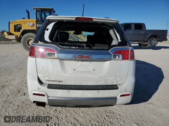 2015 GMC Terrain Denali with VIN 2GKALUEK4F6250827, listed as a Copart auction lot 86995164 with 0 mi miles and Salvage Title. Bid and sale history available at carsss.com. Image 6.